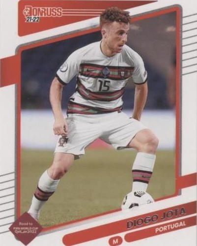 2021-22 Panini Mosaic Road to World Cup DIOGO JOTA Autograph AUTO