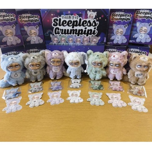 GRUMPIPI SLEEPLESS GRUMPIPI PLUSH SERIES TOYS BLIND BOX CONFIRMED