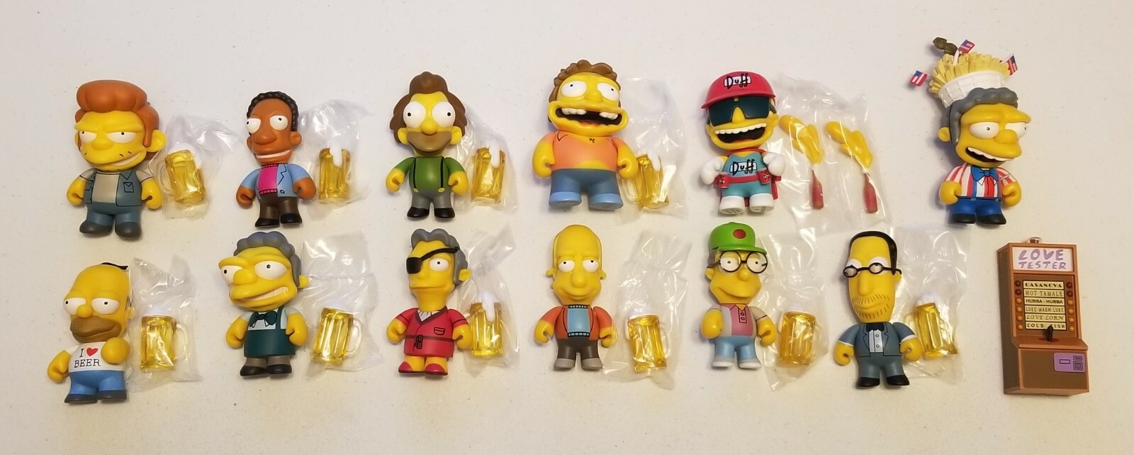 Kidrobot The Simpsons Moe's Tavern Mystery Mini Figures Joey