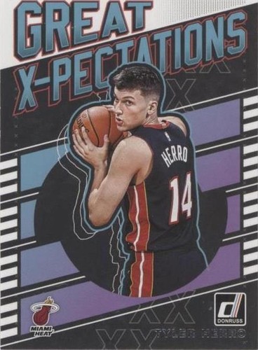 TYLER HERRO 2024-25 Panini Prizm NBA Red Refractor /299 #98 Heat