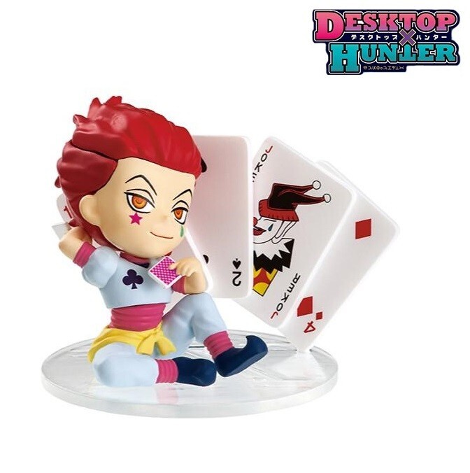 RE-MENT Hunter x Hunter DesQ Desktop HUNTER Mini Figure Toy Hisoka