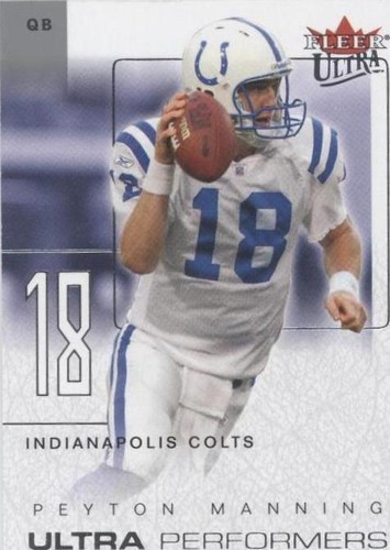 PEYTON MANNING 1998 FLEER ULTRA ROOKIE RC #201 | eBay
