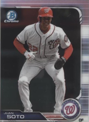 2018 Bowman Chrome BOWMAN SCOUTS TOP 100 Juan Soto #44 | eBay