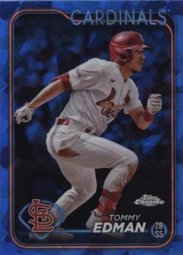 2025 Topps Chrome Tommy Edman World Series Champion Refractor