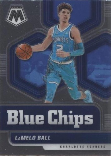20-21 Panini Mosaic LaMELO BALL PSA 10 SILVER MOSAIC PRIZM