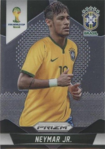 Neymar Jr 2022 Panini Prizm FIFA World Cup SP Auto Autograph #I