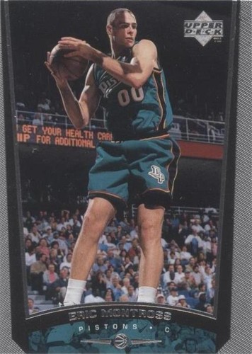 Eric Montross 1998-99 Hoops Detroit Pistons #289 R331F 8 | eBay