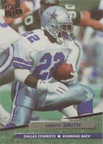 1992 EMMITT SMITH - Fleer Ultra Football Card # 88 - DALLAS