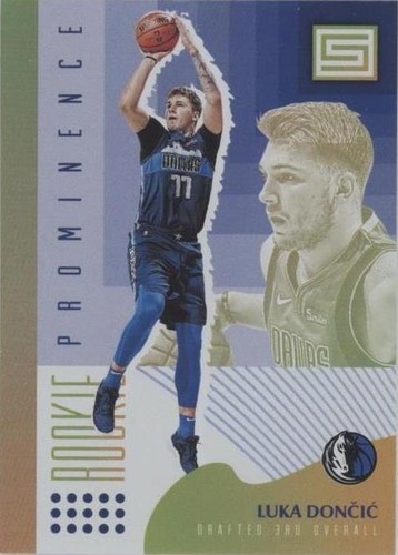 2018 Panini Status Basketball Luka Doncic Gold RC PSA9 | eBay