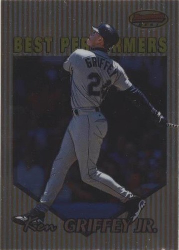 KEN GRIFFEY JR***1996 BOWMAN BEST Atomic REFRACTOR--GEM Mint 10