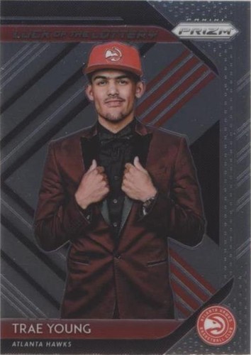 2018 Panini Prizm Ruby Wave Trae Young Rookie #78 RC PSA 10 | eBay