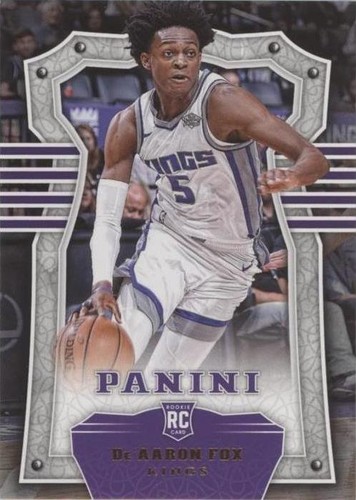 2017-18 Hoops #255 De'Aaron Fox Sacramento Kings Rookie | eBay