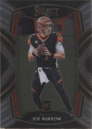 2020 Panini Phoenix Joe Burrow Football RC Rookie Patch Auto RPA