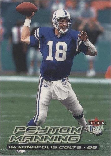 PEYTON MANNING 1998 FLEER ULTRA ROOKIE RC #201 | eBay