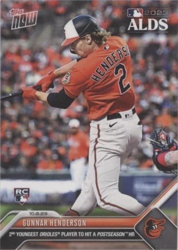 2023 Topps Museum Collection GUNNAR HENDERSON RC Dual Patch Auto