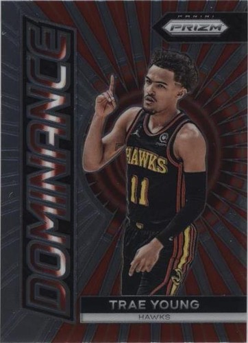 2023-24 Panini Prizm #3 Trae Young Prizms Hyper | eBay