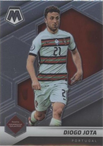 2021-22 Panini Mosaic Road to World Cup DIOGO JOTA Autograph AUTO