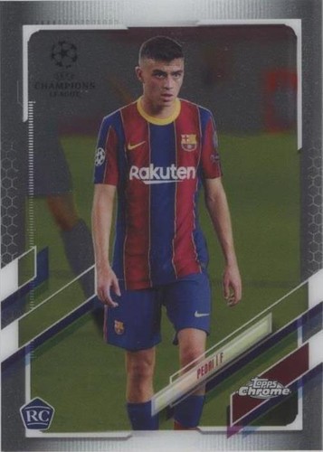21/22 Topps Chrome UCL Green Barcelona Pedri Auto 52/99 PSA 10 | eBay