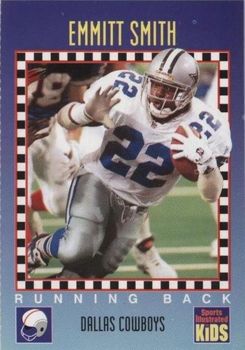EMMITT SMITH ROOKIE Rare Cowboys Sports Illustrated for Kids SI