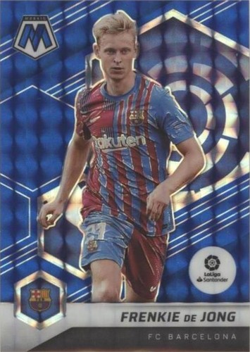 2022 Prizm World Cup Qatar Purple Breakaway 4/35 Frenkie de Jong