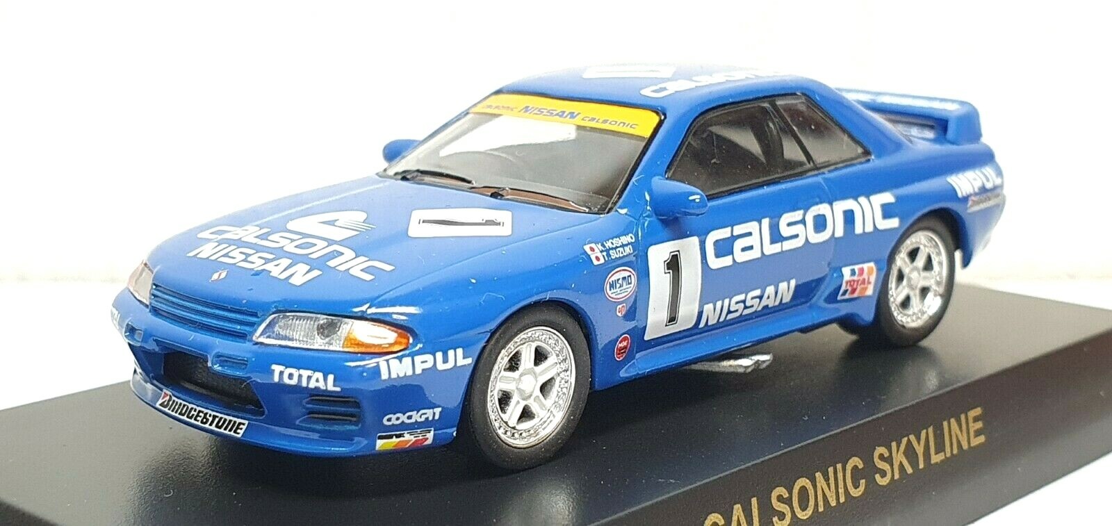1/64 Kyosho NISSAN SKYLINE GT-R R32 CALSONIC #1 GROUP A diecast