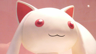 等身大キュウべえのソフビフィギュアがグッドスマイルカンパニーから