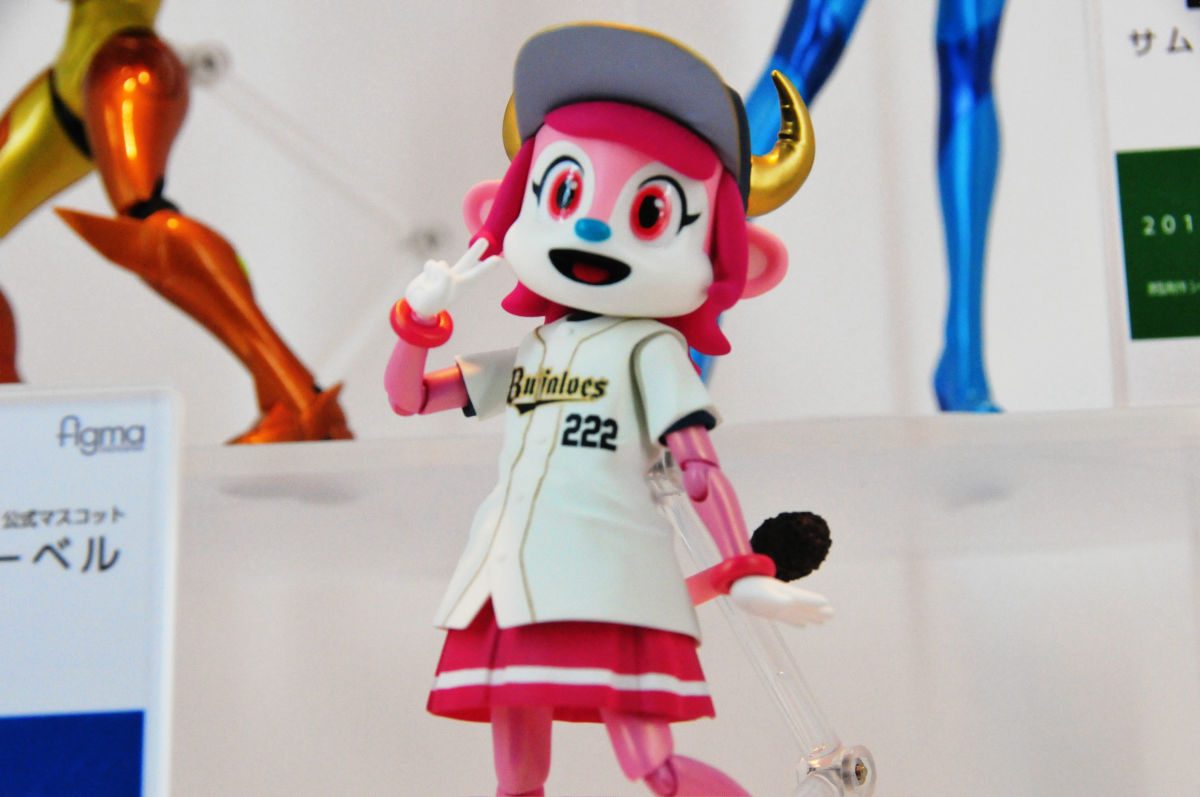 オリックス球団の女の子マスコット「バファローベル」が可動フィギュア