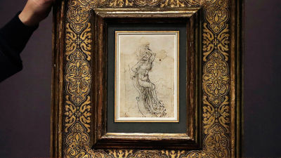 破格の値段で購入した絵画からレオナルド・ダ・ヴィンチの指紋が