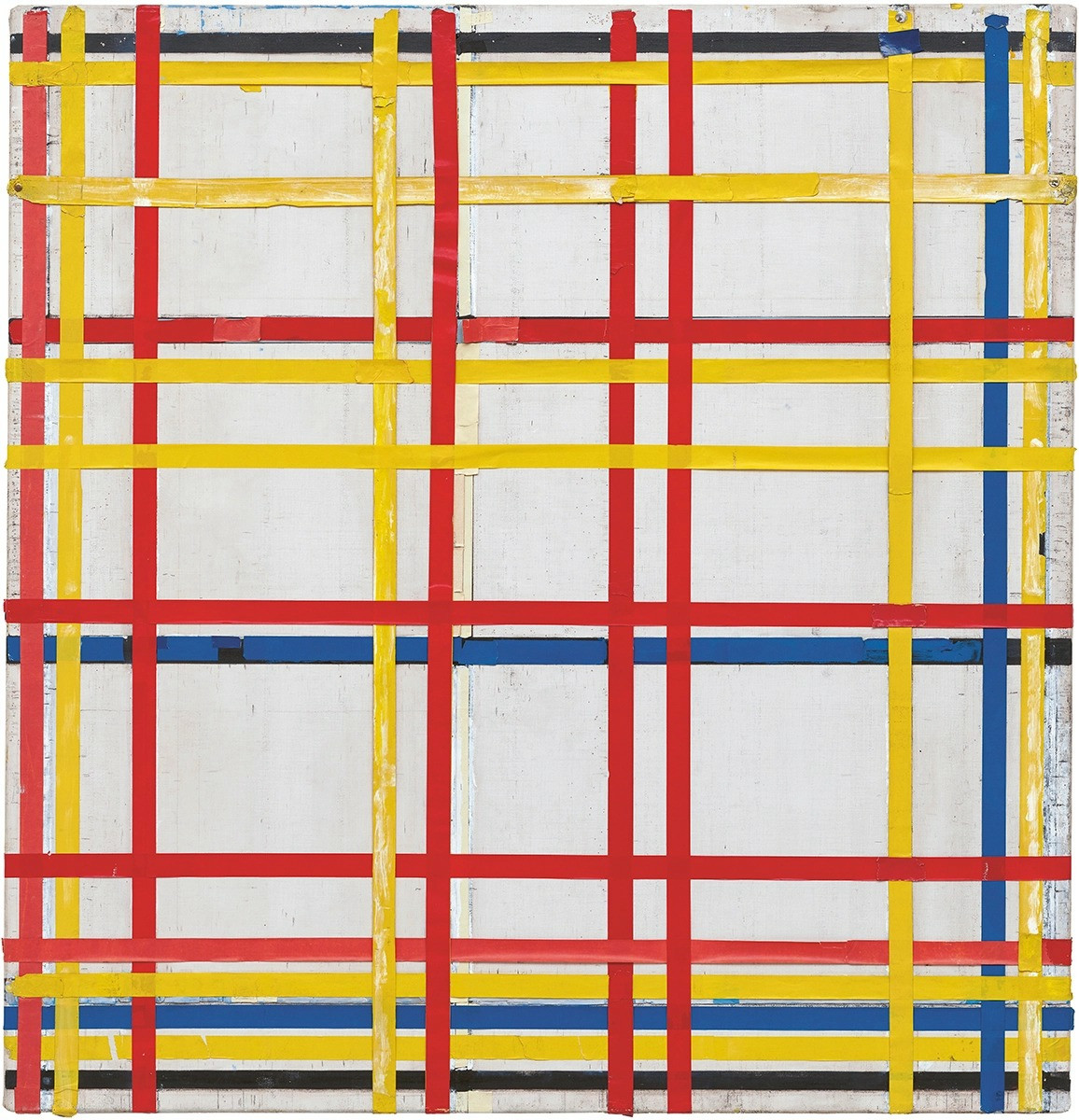 巨匠モンドリアンの抽象画が75年以上にわたって逆さに展示されていた