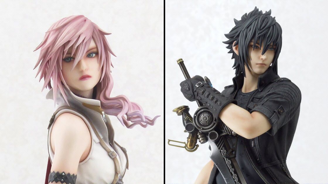 FFシリーズのノクティスとライトニングを武器まで細かく再現した