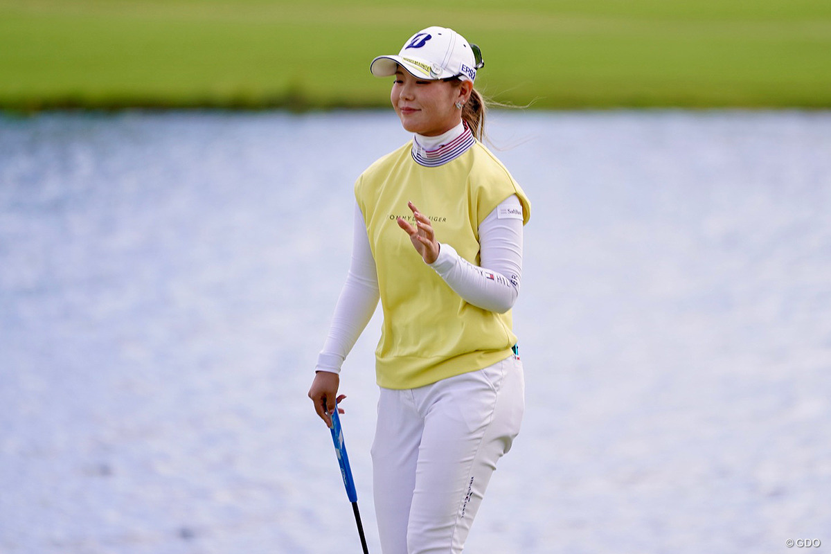 吉田優利が米ツアー初の首位浮上「いい貯金ができたと思って」 畑岡奈