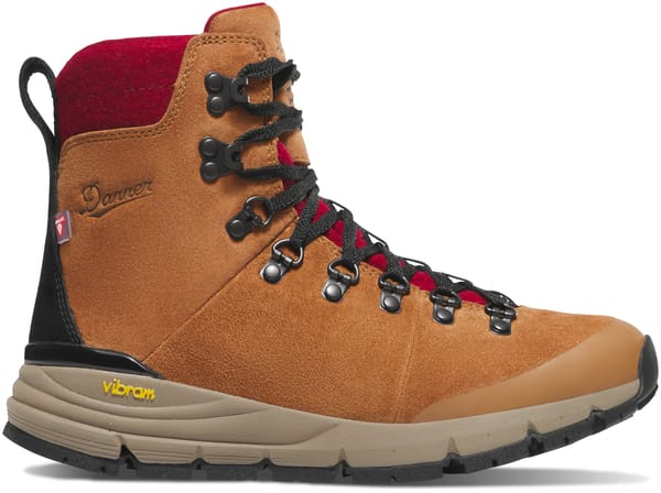 Danner - Arctic 600 Side-Zip Driftwood/Yellow Insulated 200G