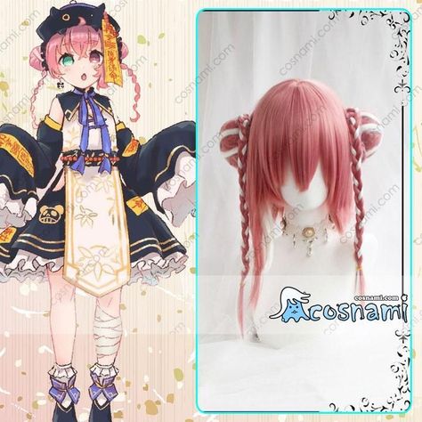 VTuber にじさんじ 笹木咲 ささきさく コスプレウィッグ cosplay