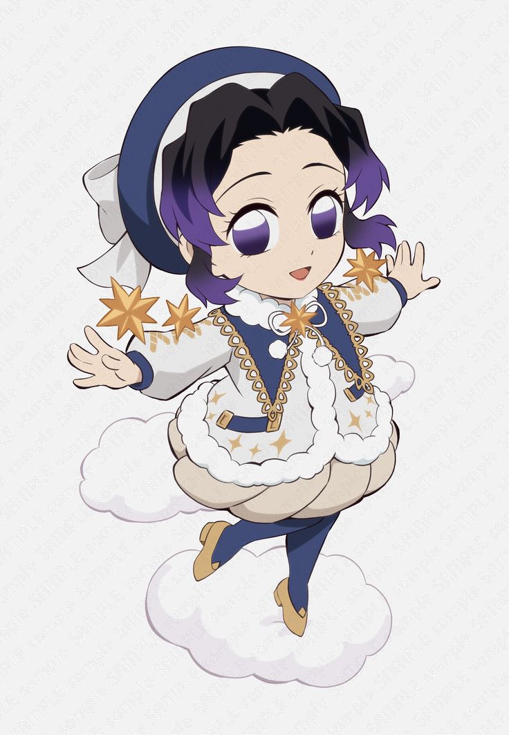 アニメ「鬼滅の刃」胡蝶しのぶ クリスマス2024 描き下ろしみにきゃら