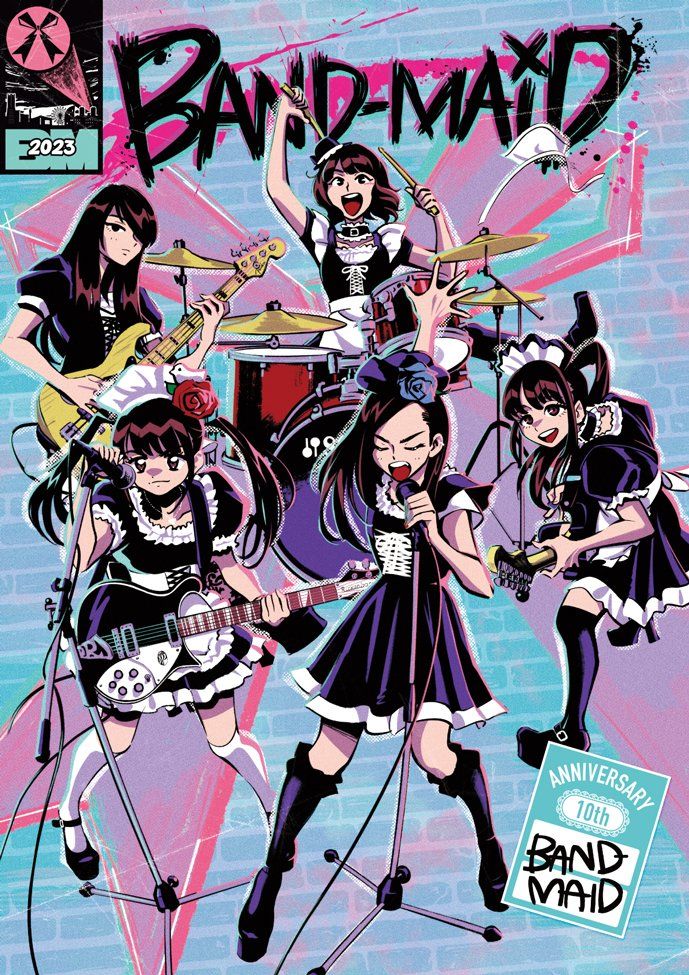 band-maid ツアーポスター A1 band-maid ツアーポスター A1 band-maid