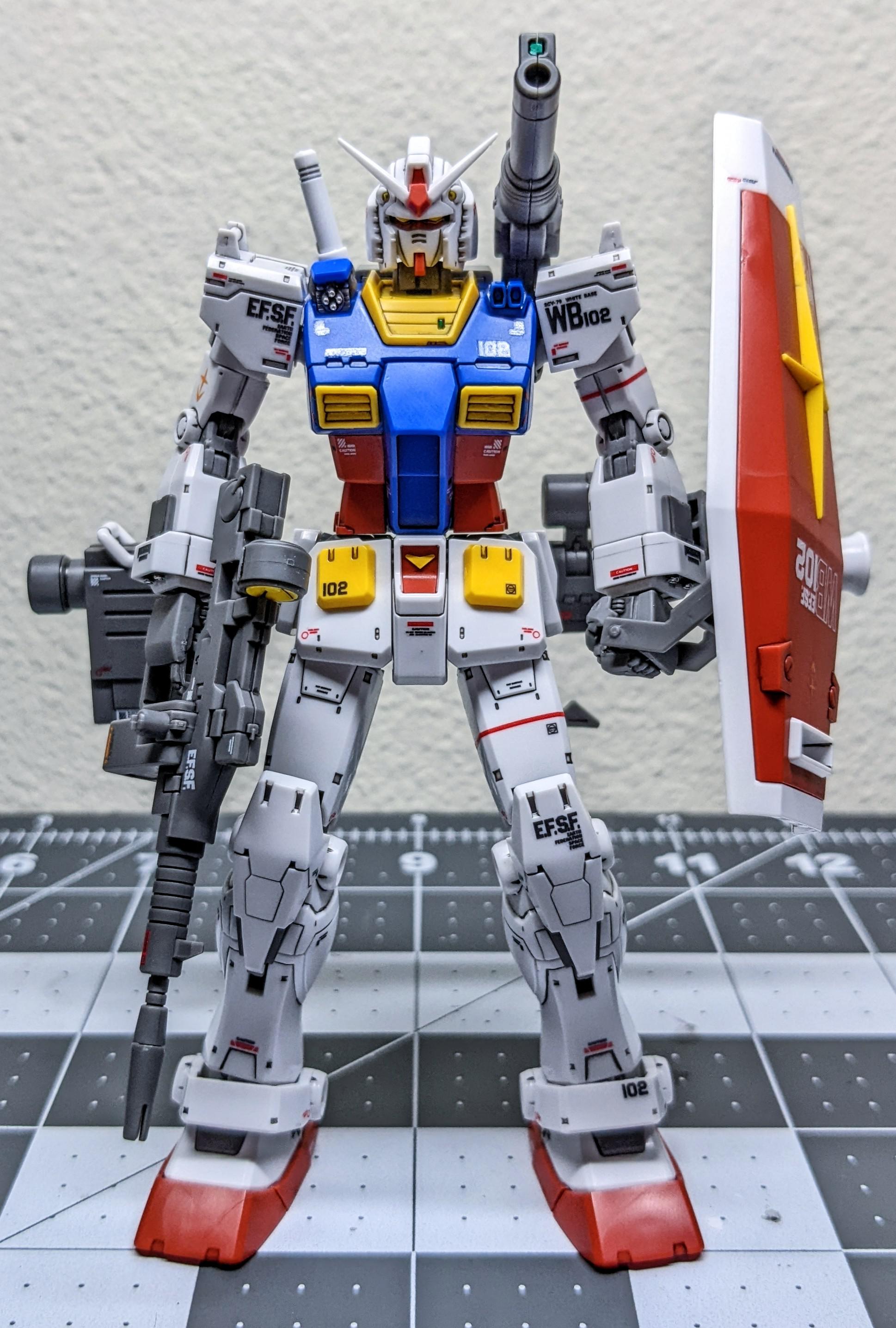 HGGTO RX-78-2 Gundam - Gundam The Origin : r/Gunpla