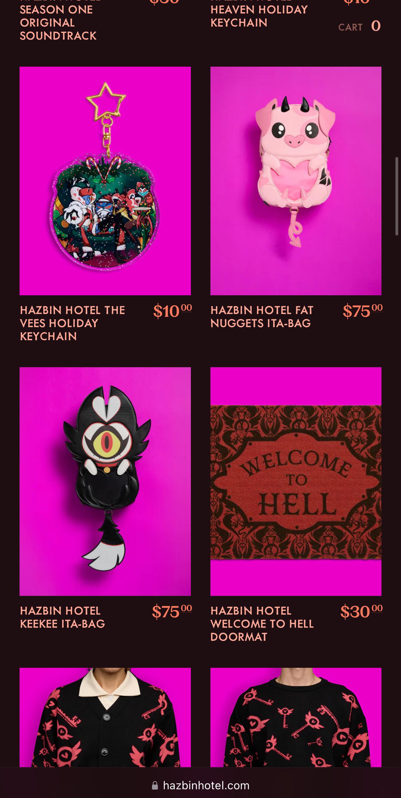 新しいHazbinのグッズ。 : r/HazbinHotel