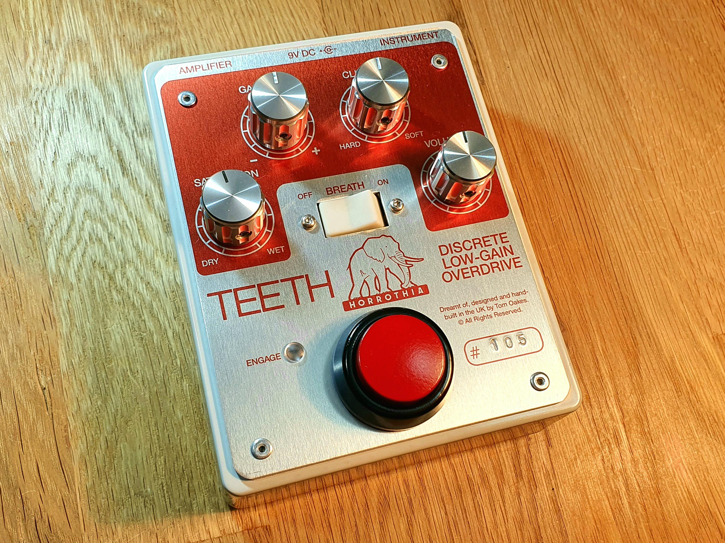 Horrothia Effects - Teeth : r/guitarpedals