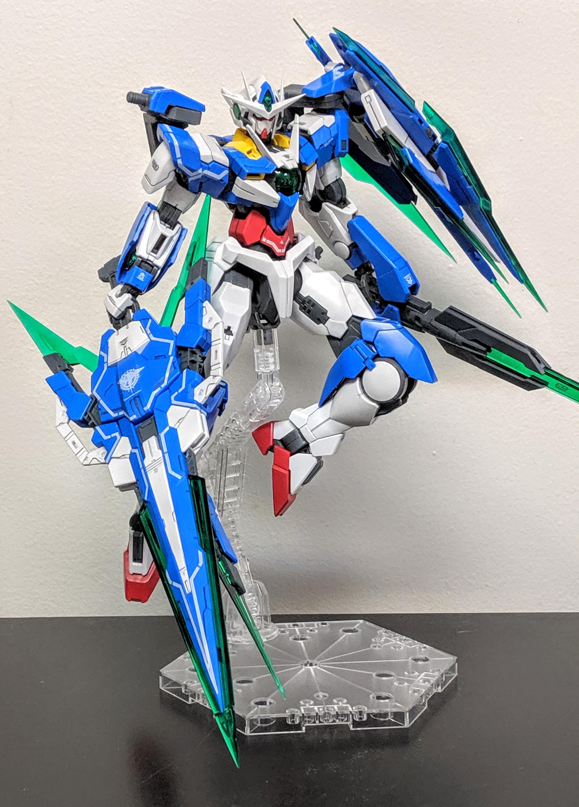 フルセイバー完成！ (MG 00 クアンタ フルセイバー) : r/Gunpla
