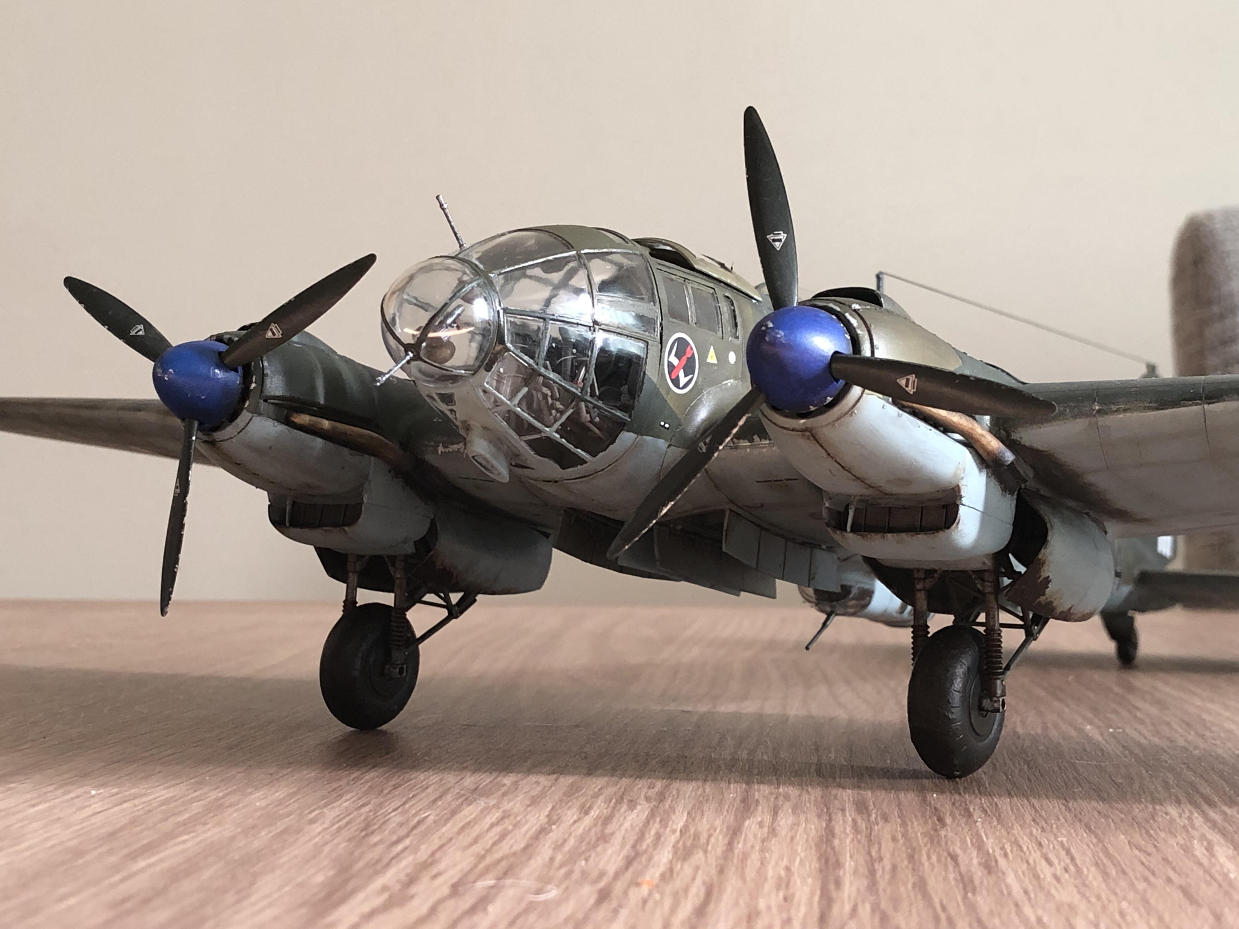 ICM 1:48 Heinkel He 111 (コメントにもっと写真あり) : r/modelmakers