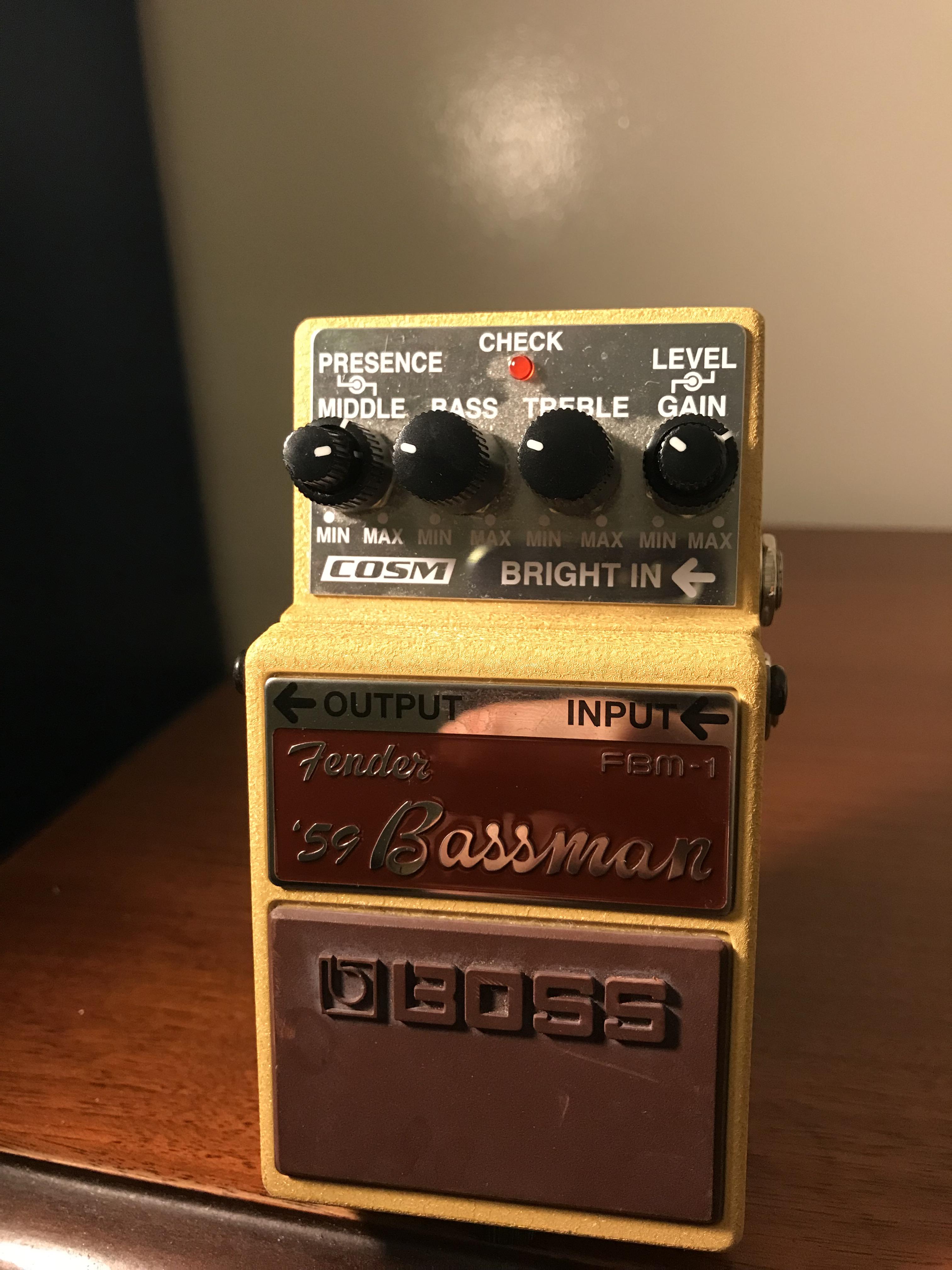 NPD] Boss FBM-1 '59 Bassman : r/guitarpedals
