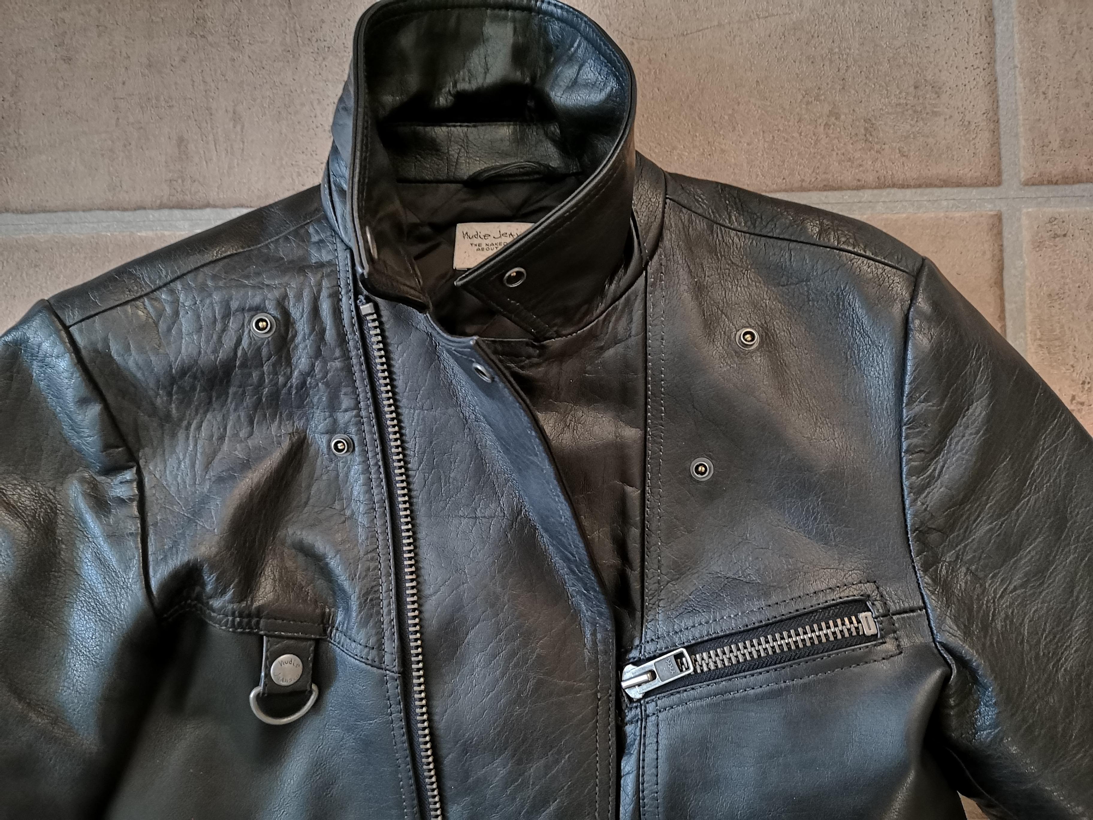 From my collection: Ziggy Punk Leather Jacket : r/NudieJeans