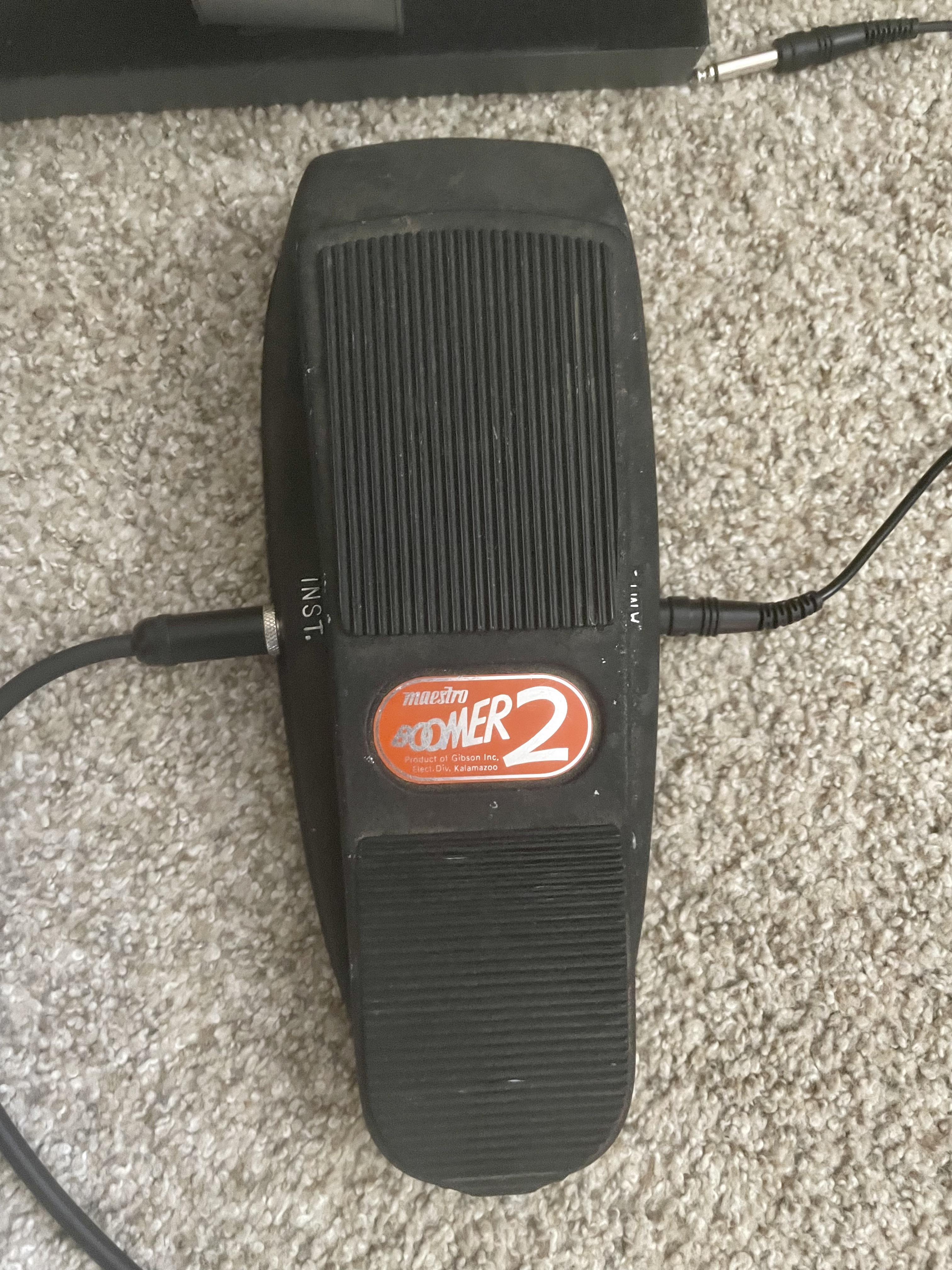 NPD: Gibson Maestro Boomer 2. Wah or Volume? I cannot tell. : r