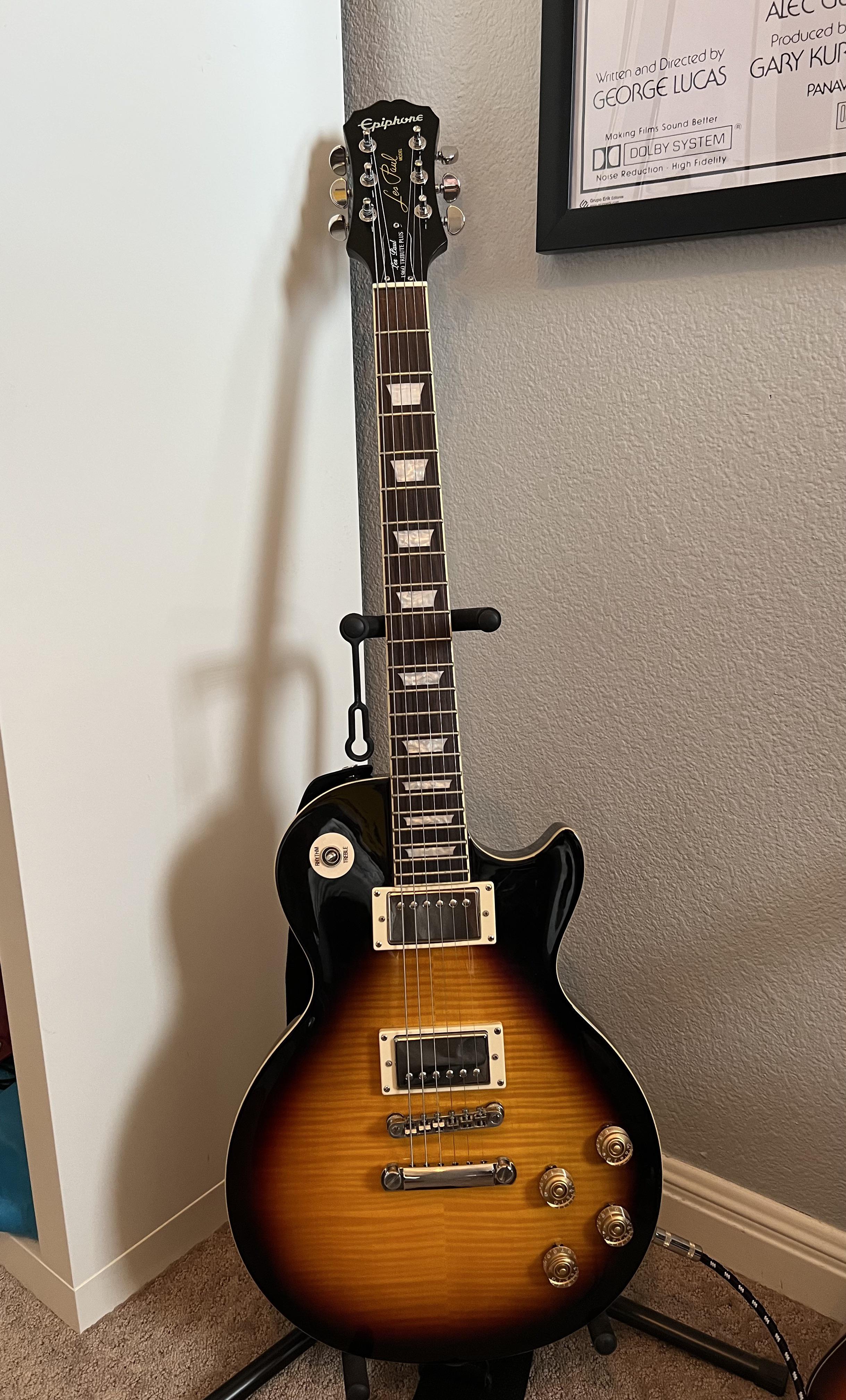 New 60s tribute plus with Gibson '57 classic pickups! : r/Epiphone