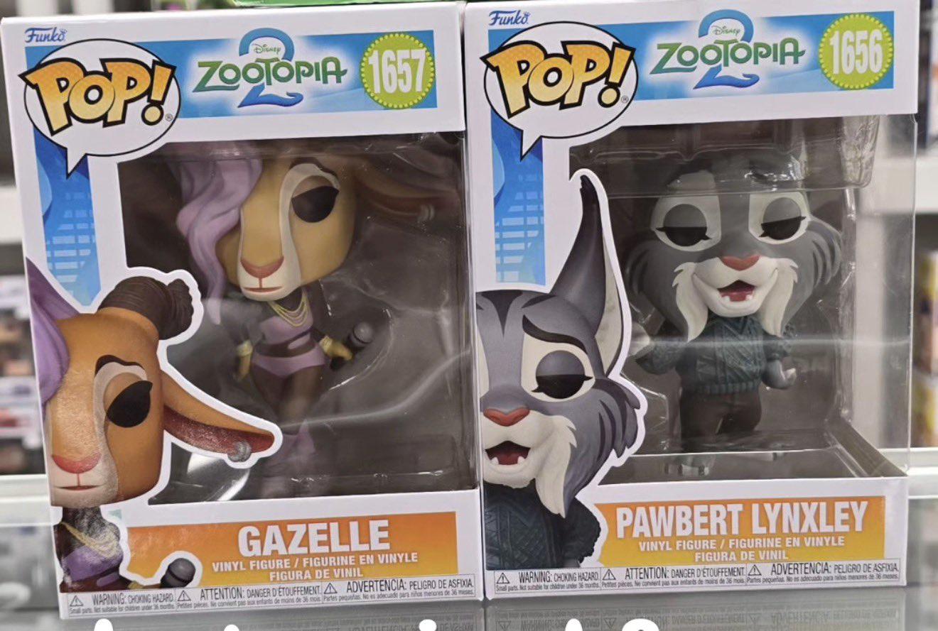 ズートピア2」のファンコポップをちょっと見てみよう！ : r/zootopia