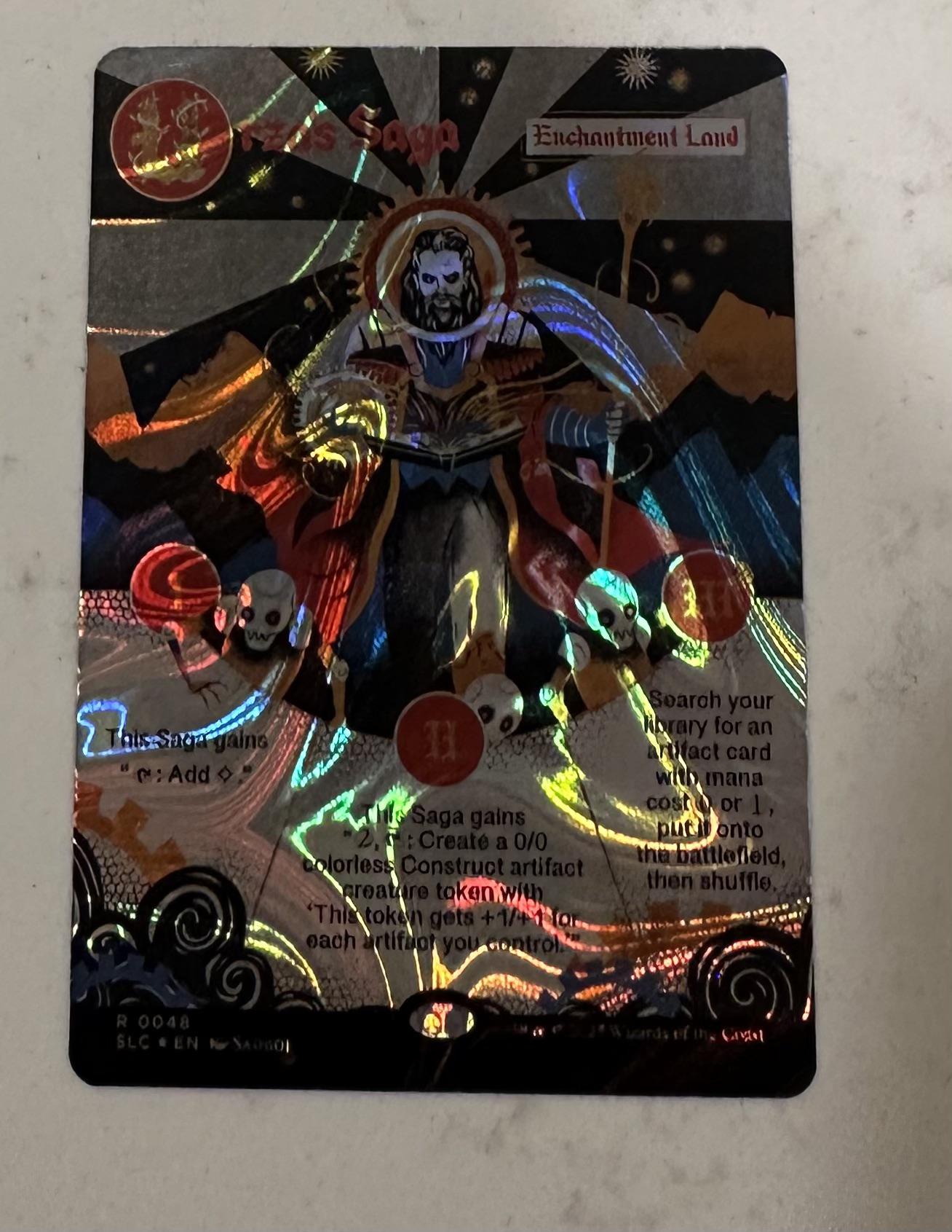 Got the Urza halo foil! : r/secretlair_collectors