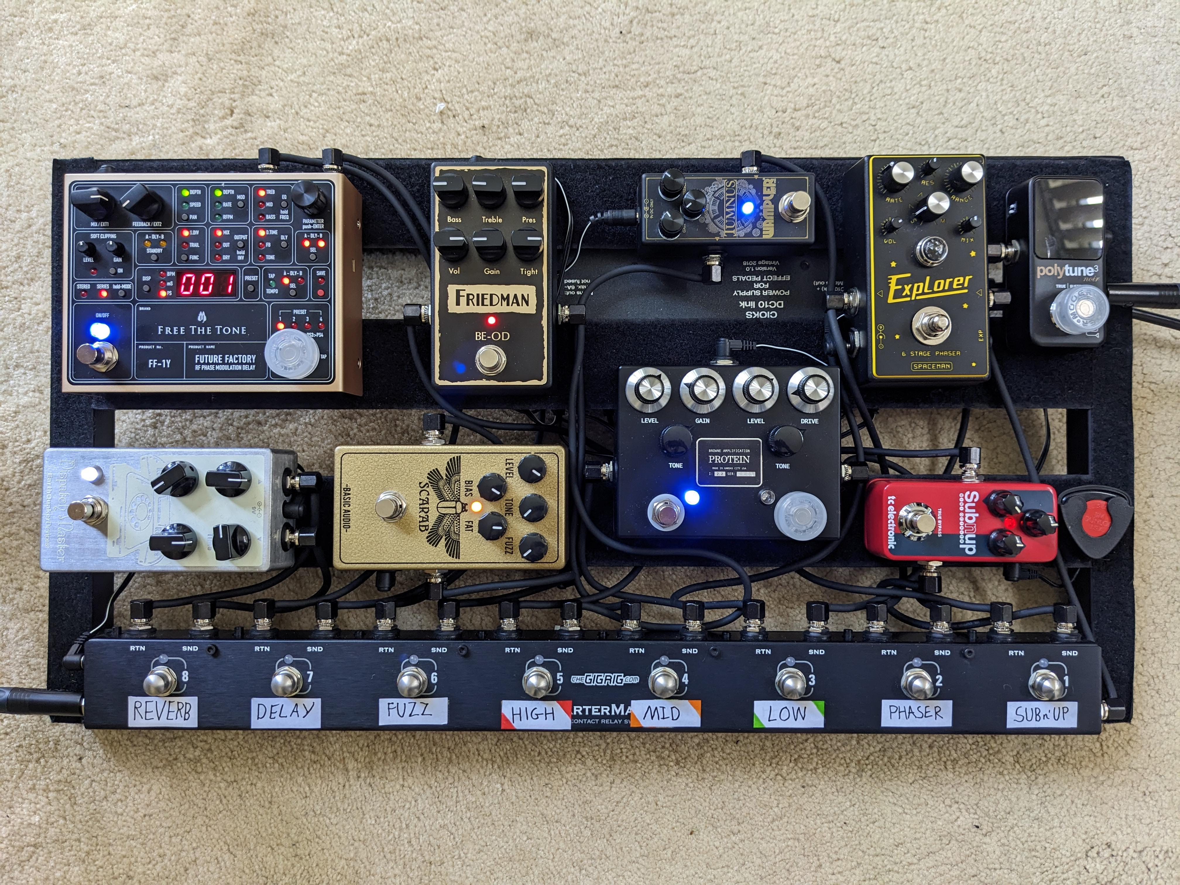 NPD: Free the Tone Future Factory delay : r/guitarpedals