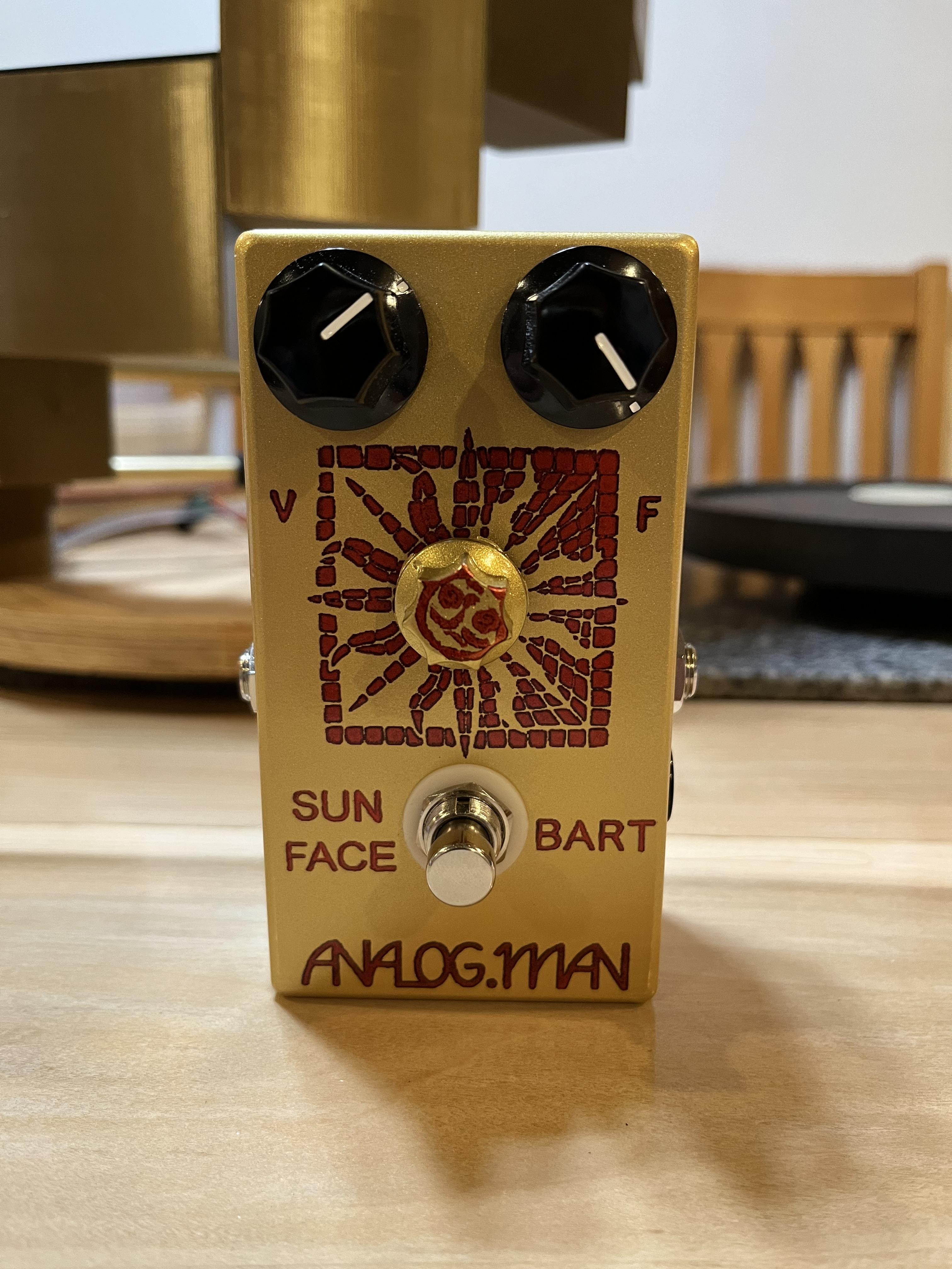 NPD - Analogman Sunface BART ゲルマニウムファズ : r/guitarpedals