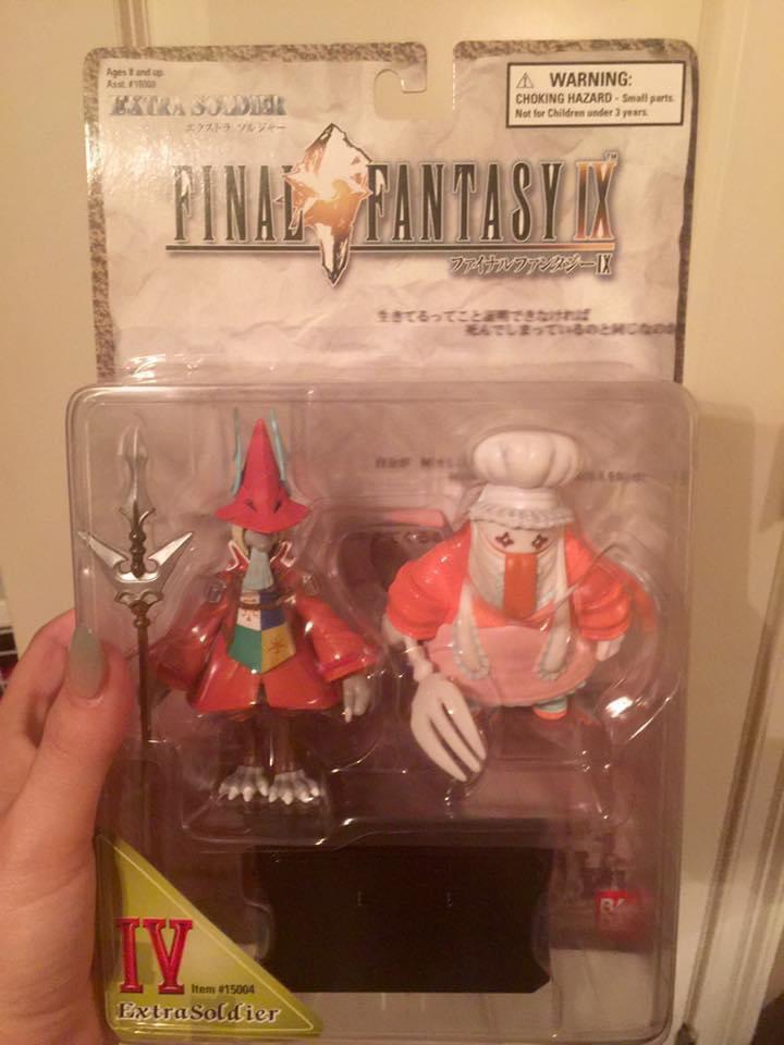 FFIX Extra Soldier Figures (Circa 1997) Still in Boxes and Mint