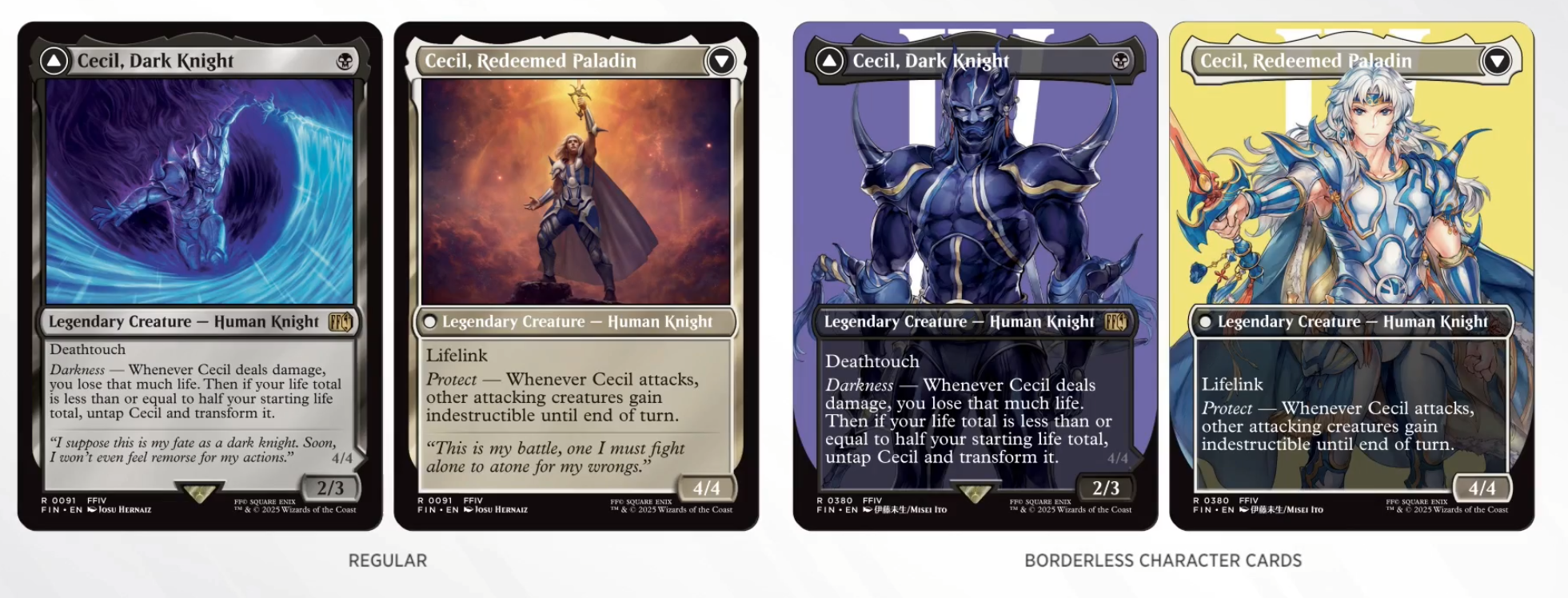 FIN] Cecil, Dark Knight // Cecil, Redeemed Paladin (WeeklyMTG